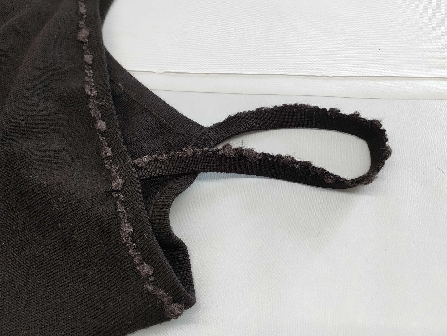 Dior Christian Dior Camisole Knit Black Size 38 Tops