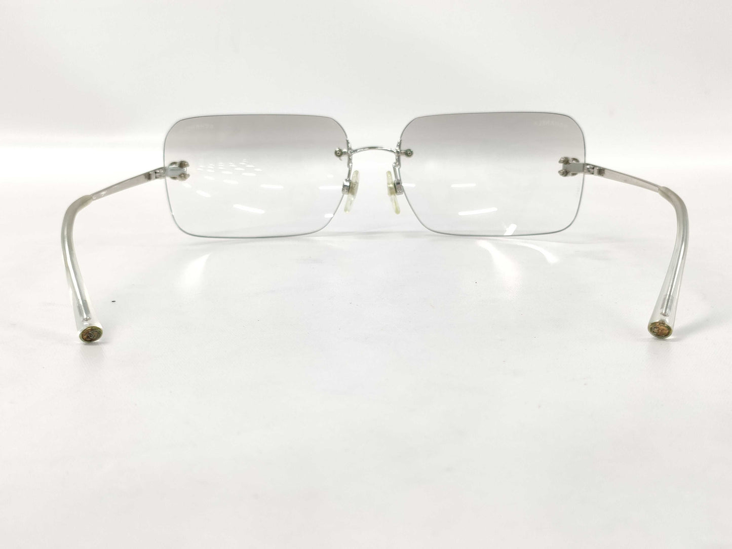 CHANEL Chanel Glasses Sunglasses Coco Mark Clear Sunglasses