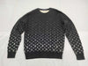 LOUIS VUITTON Knit Sweater Monogram Gradient Black M Tops