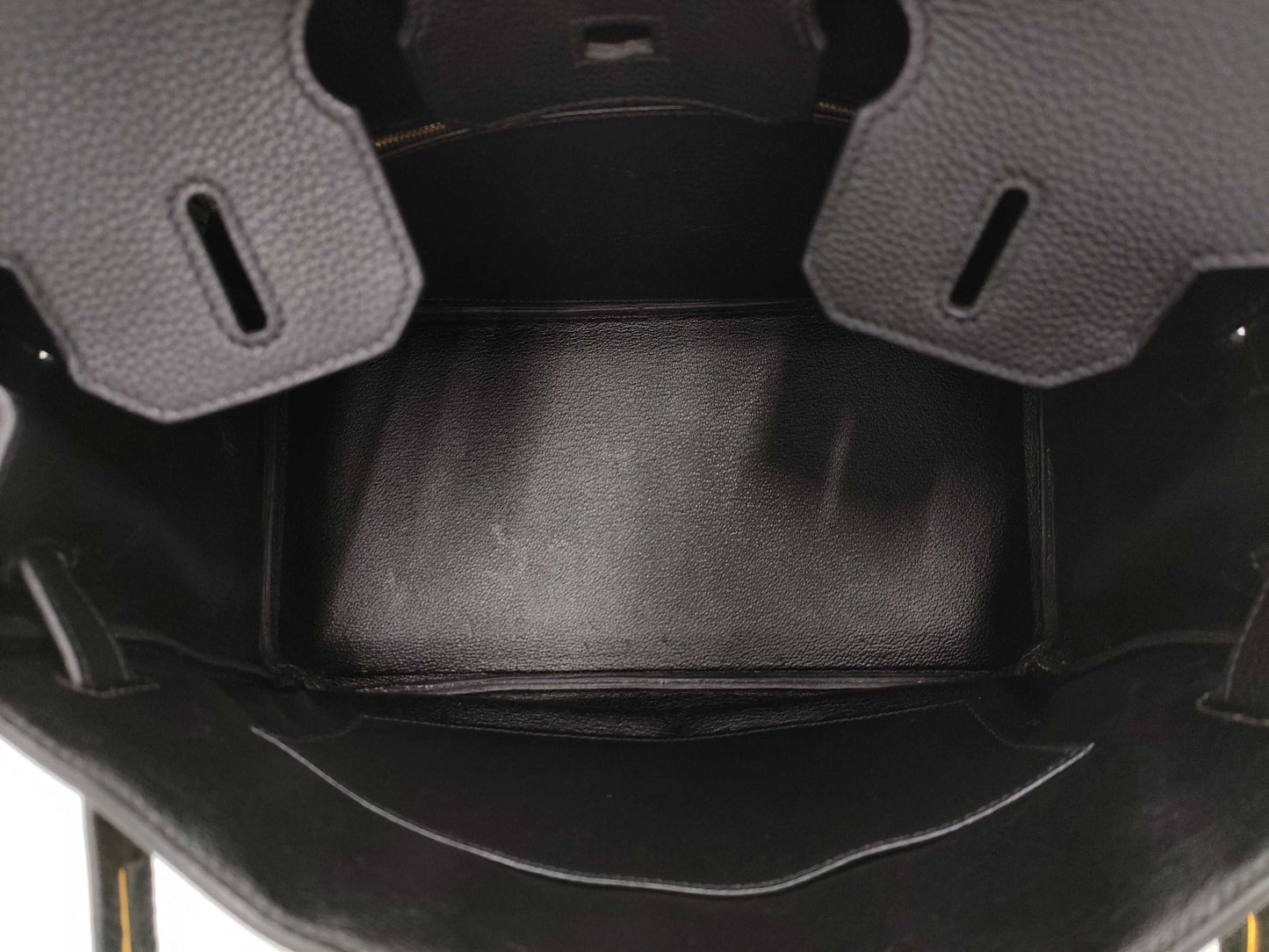 HERMES Birkin 30 Togo Black M Handbag