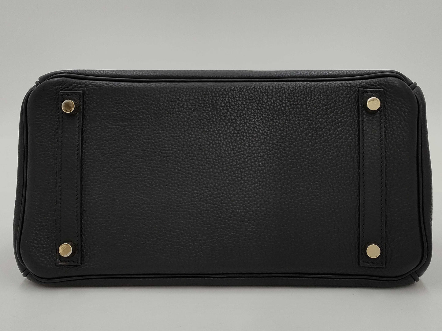 HERMES Birkin 30 Togo Black M Handbag