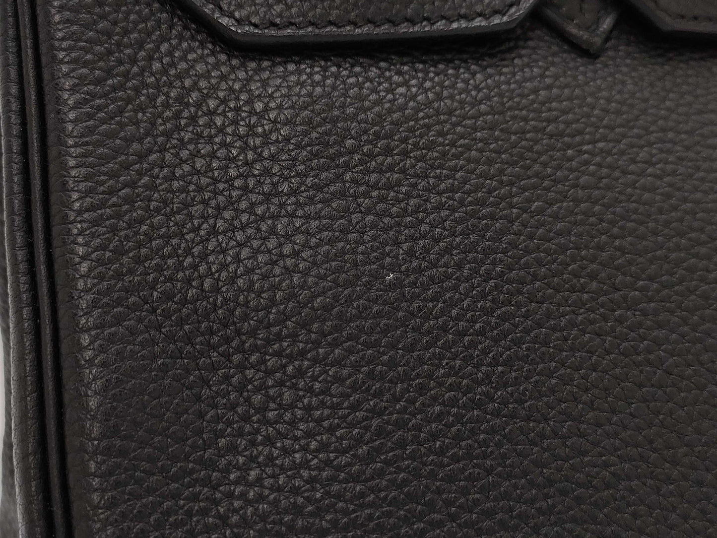 HERMES Birkin 30 Togo Black M Handbag