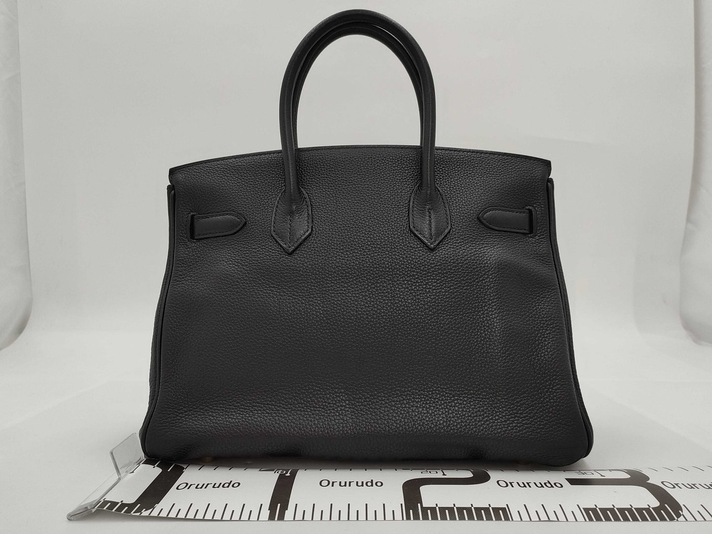 HERMES Birkin 30 Togo Black M Handbag