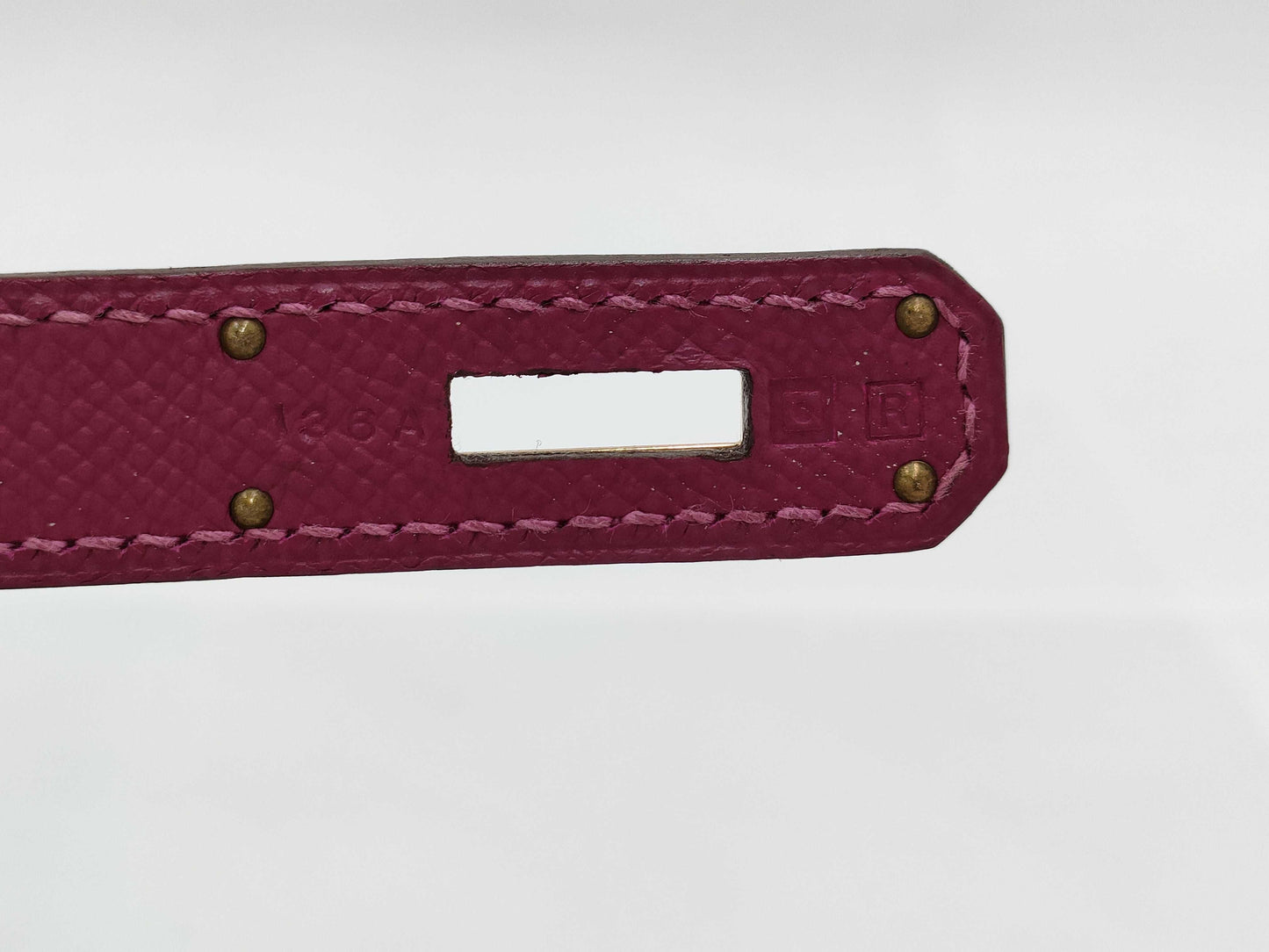 HERMES Birkin 30 Personal Order Epson Pink □R Handbag