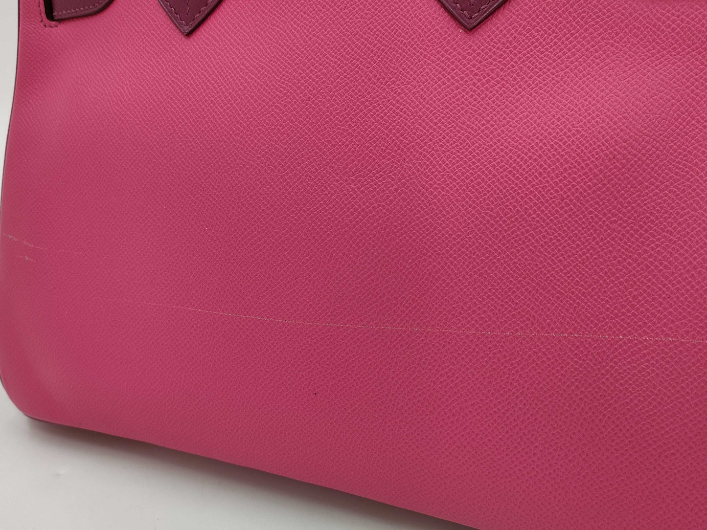 HERMES Birkin 30 Personal Order Epson Pink □R Handbag