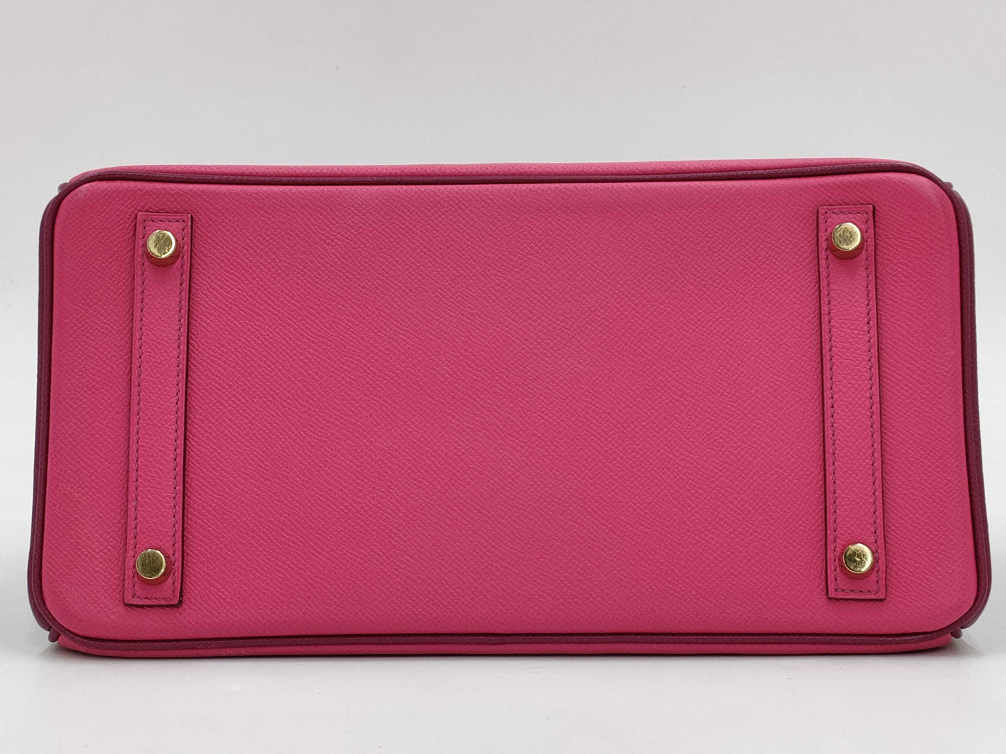 HERMES Birkin 30 Personal Order Epson Pink □R Handbag