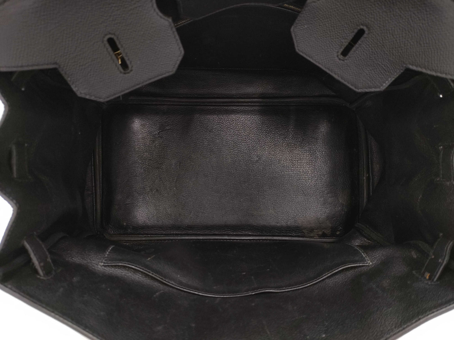 HERMES Birkin 35 Epsom Black F Handbag