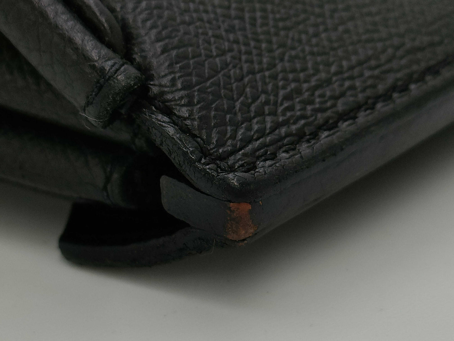 HERMES Birkin 35 Epsom Black F Handbag