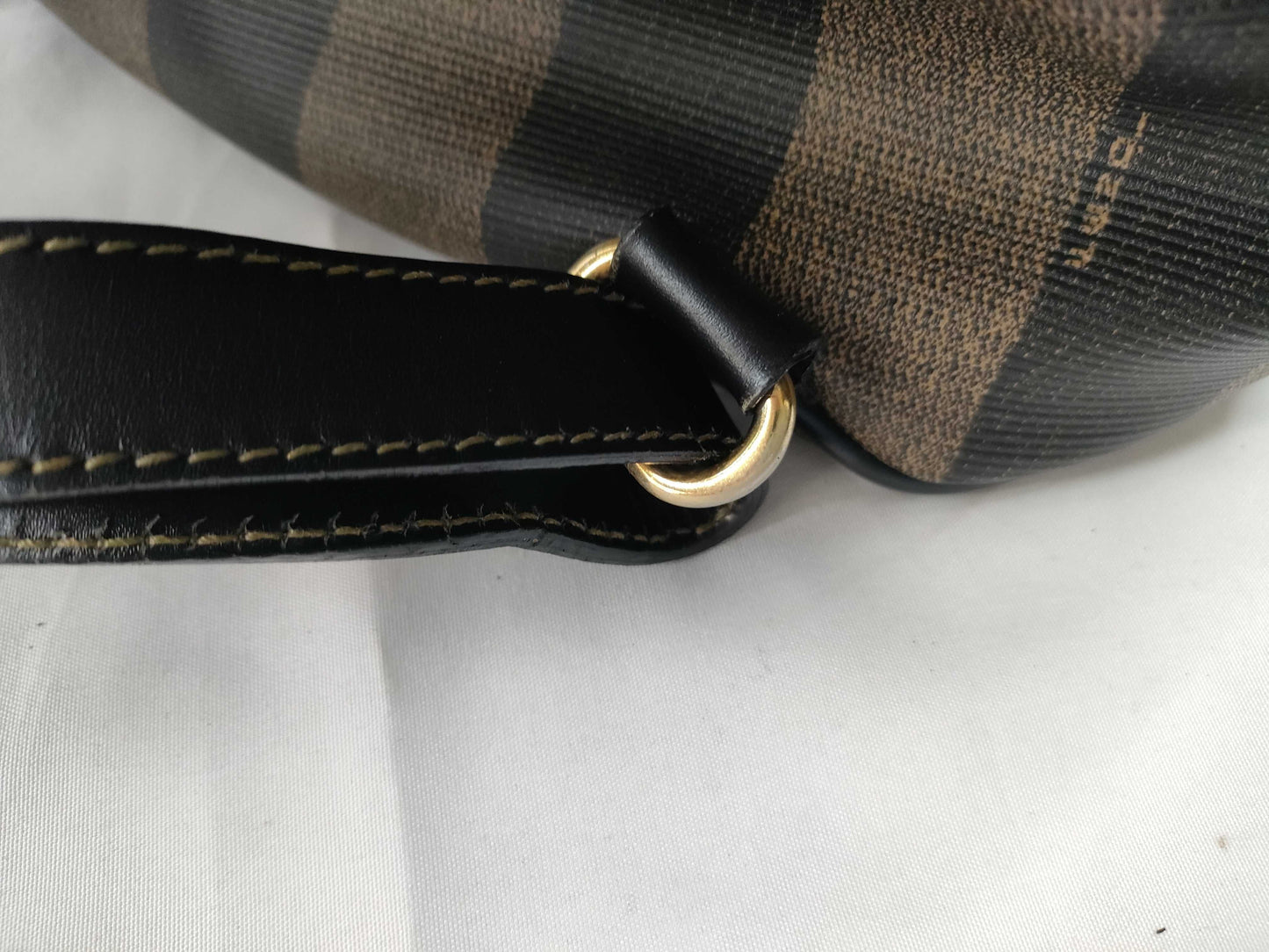 FENDI Pecan Pattern Fendi Pecan PVC Backpack