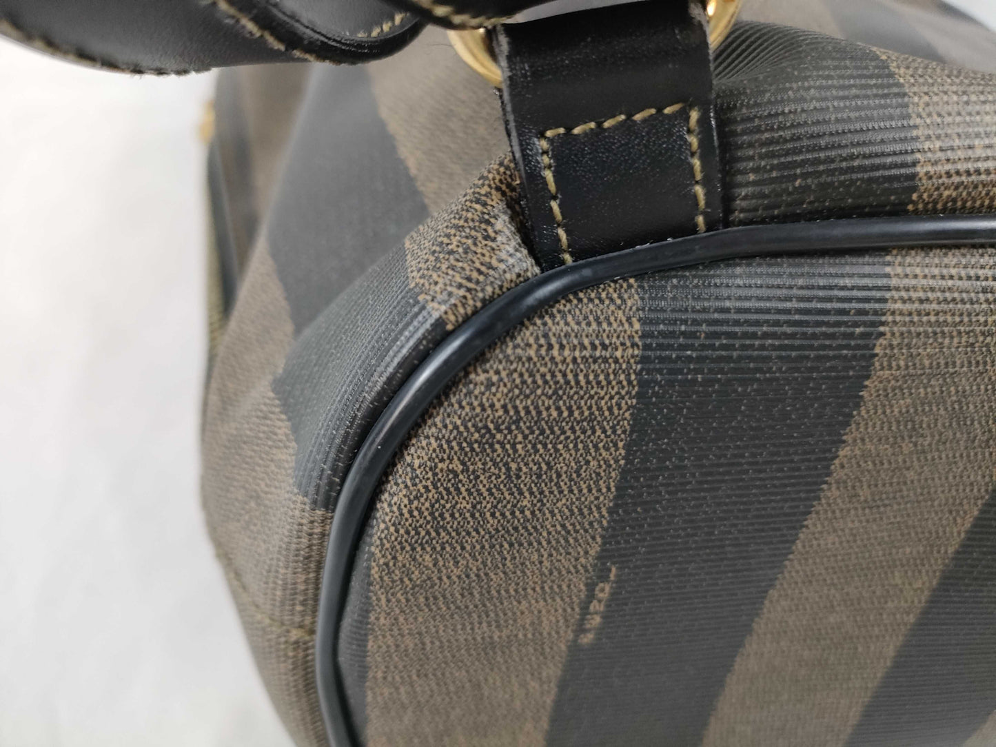 FENDI Pecan Pattern Fendi Pecan PVC Backpack