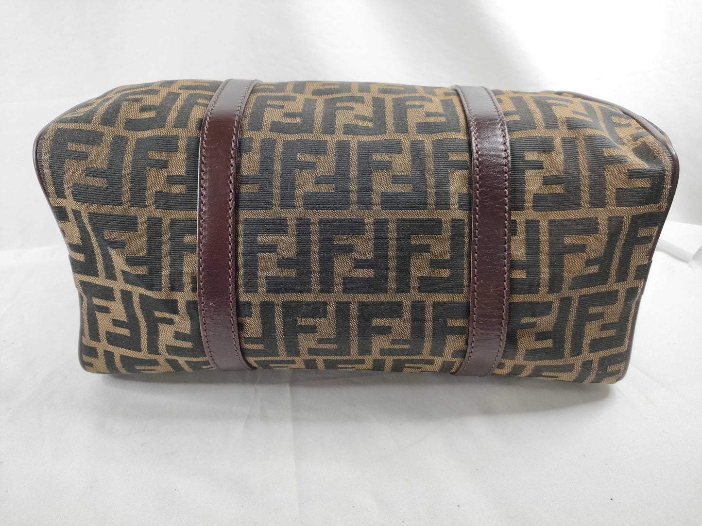 FENDI Zucca pattern mini Boston bag handbag