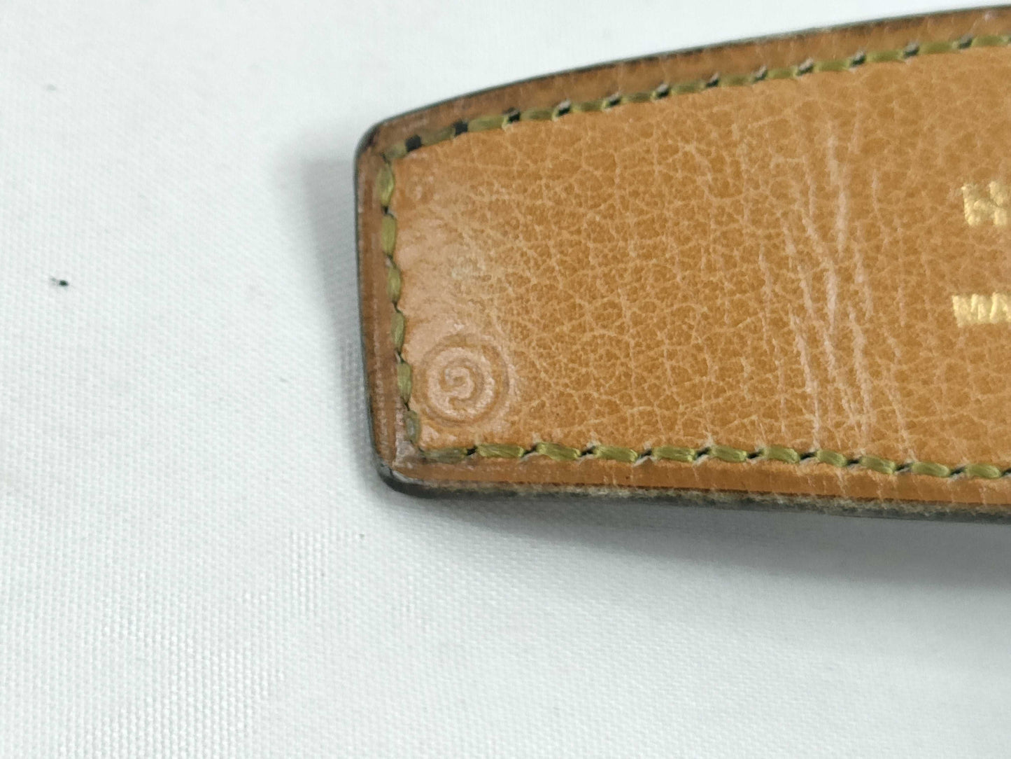 HERMES Niloticus Belt with Horse Harness Motif, Black, 〇G Belt