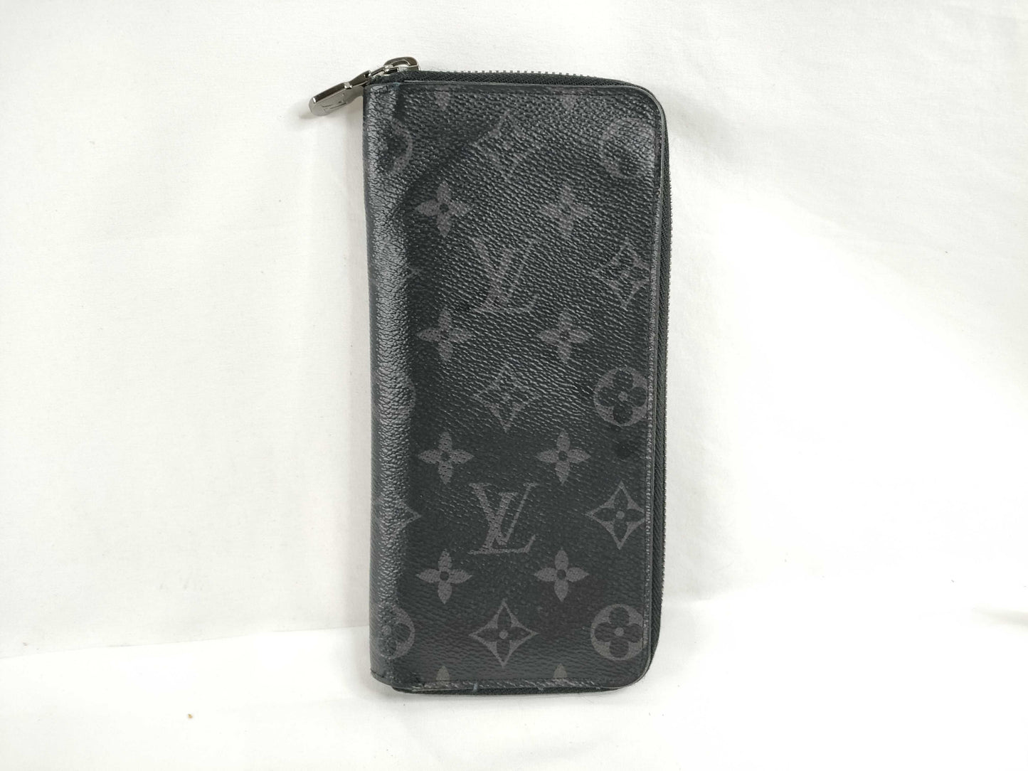 LOUIS VUITTON M62295 Vuitton Monogram Eclipse Zippy Wallet Vertical M62295 GI4189 Wallet
