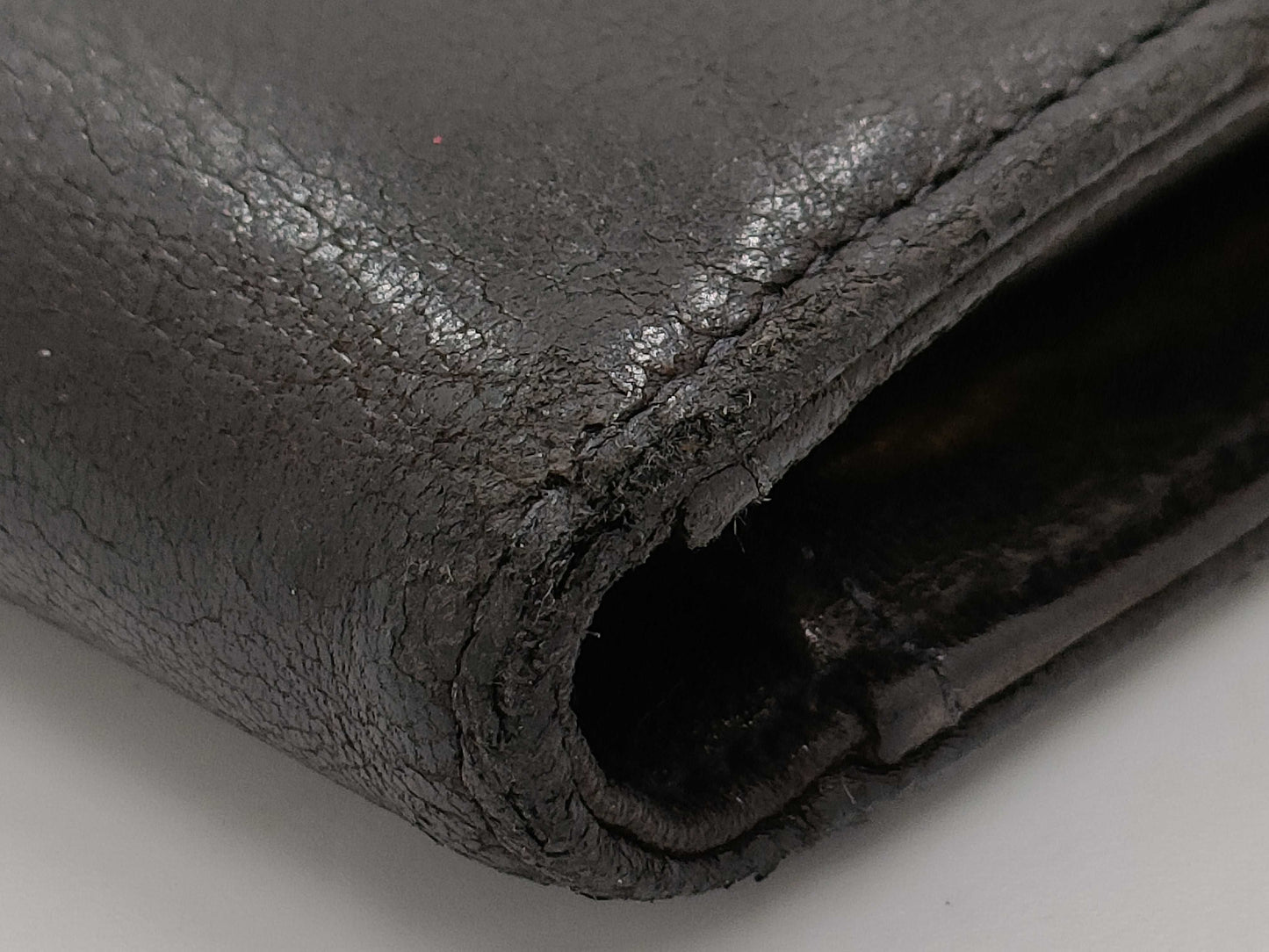 CHANEL Coco Mark Double Flap Long Wallet Black