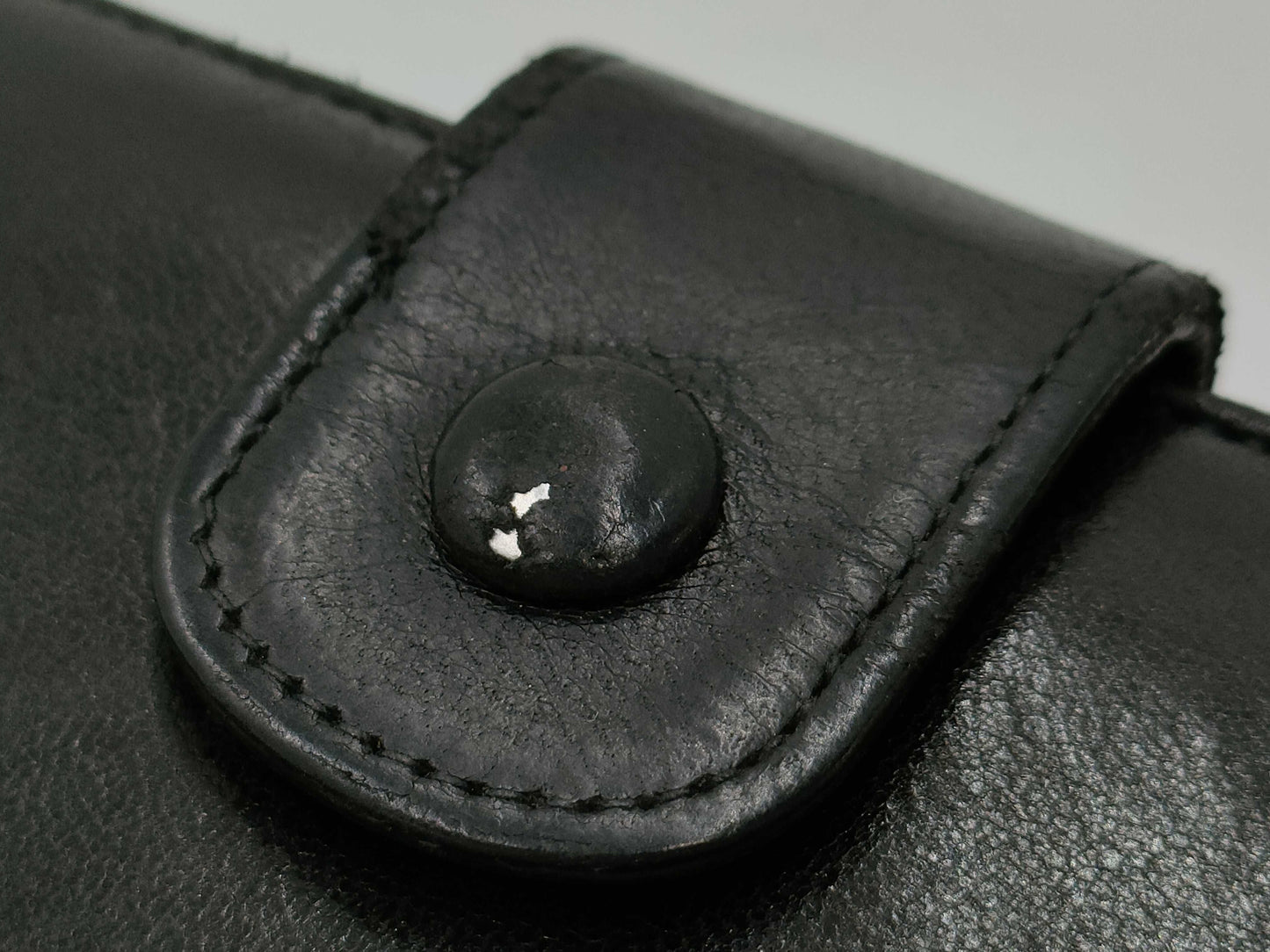 CHANEL Coco Mark Double Flap Long Wallet Black