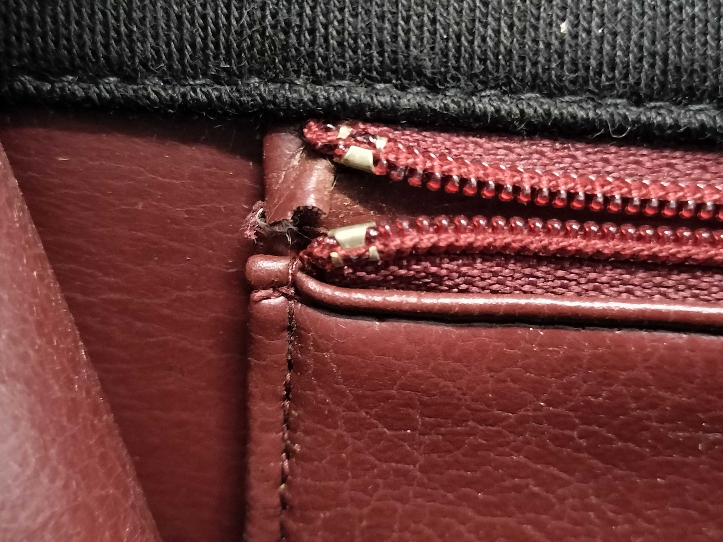 CHANEL Cotton Push Lock Black Shoulder Bag