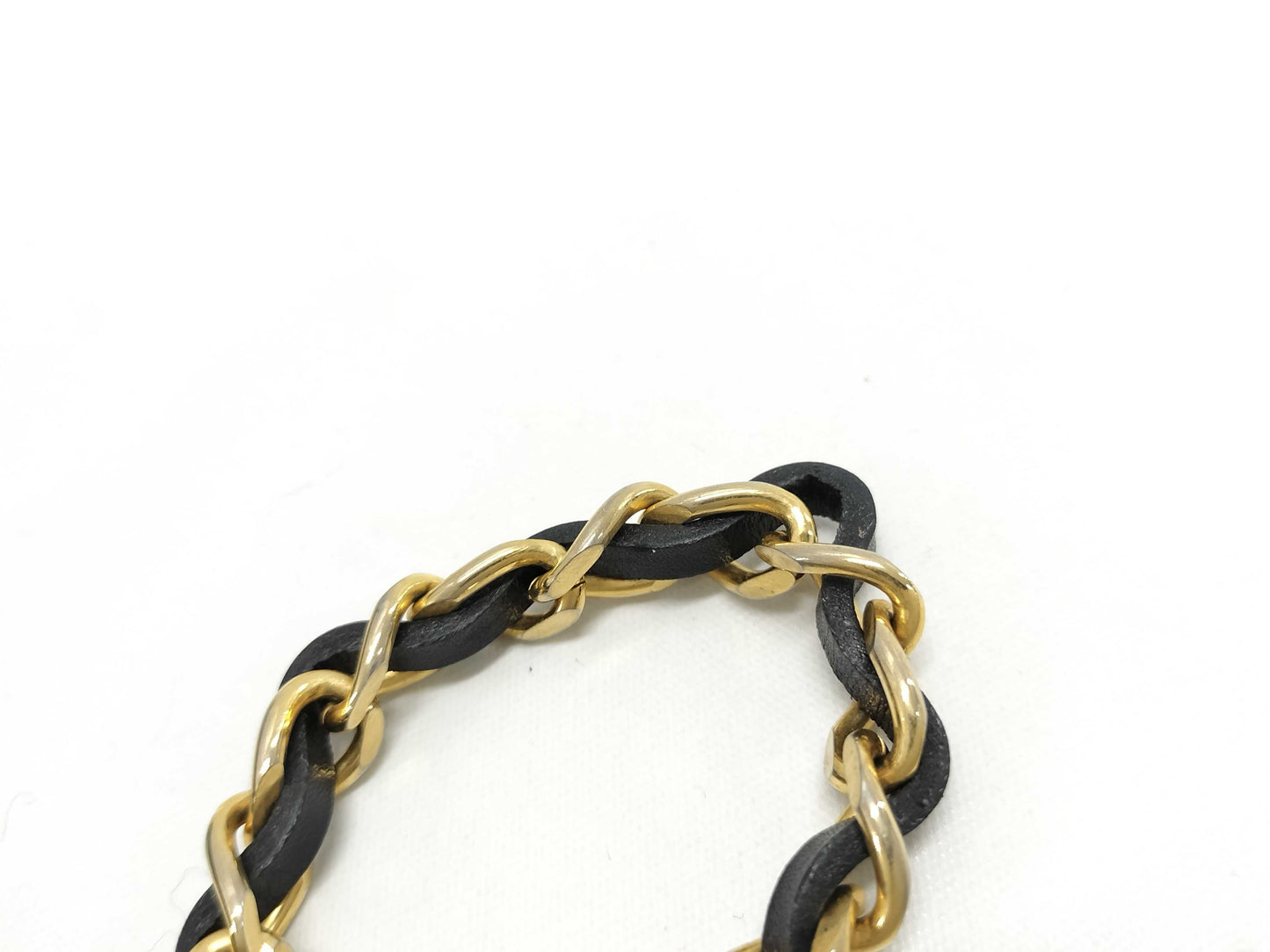 CHANEL Calfskin Push Lock Black Shoulder Bag