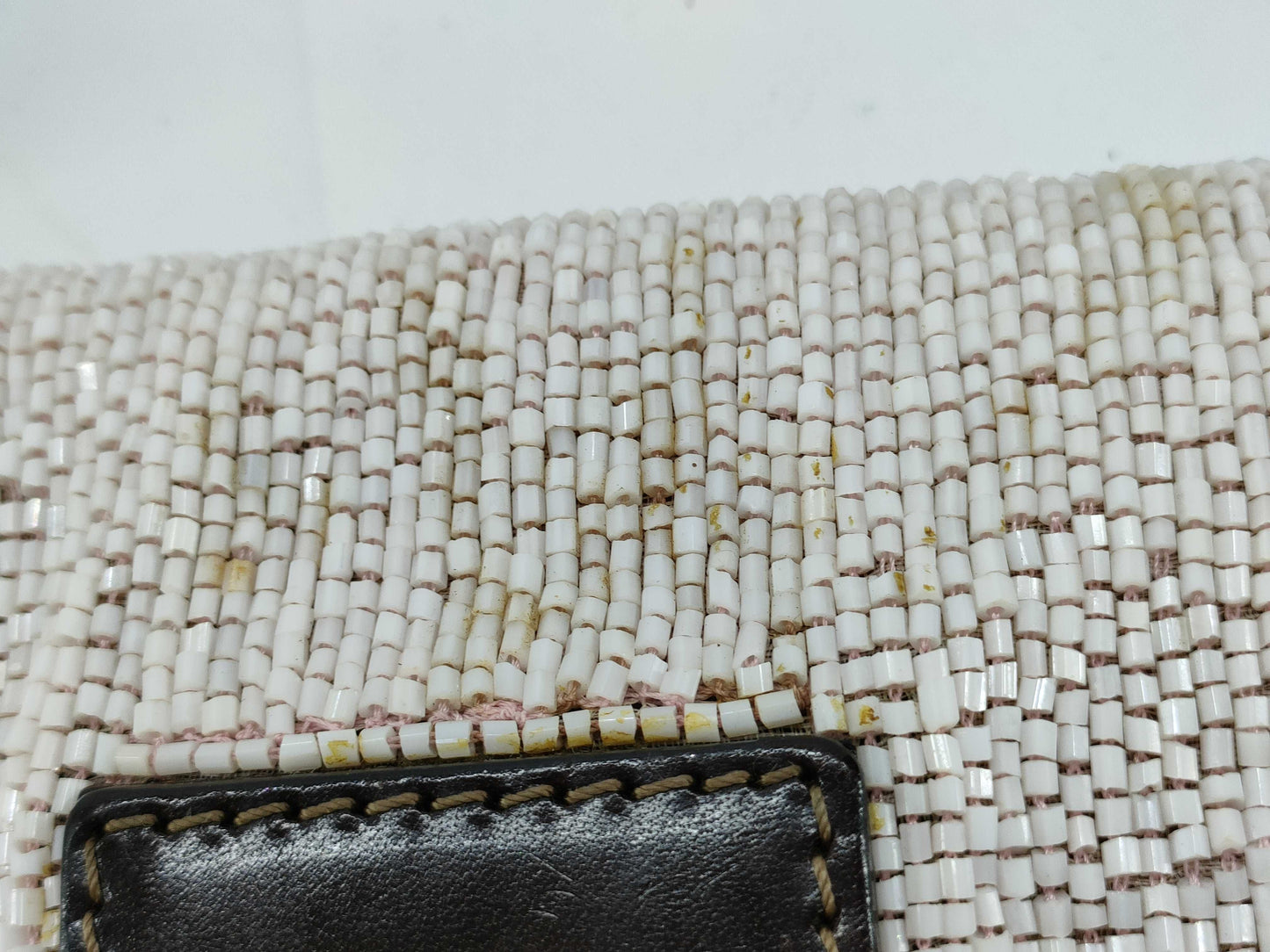 FENDI Mamma Beaded Bijou Mamma Bucket Handbag