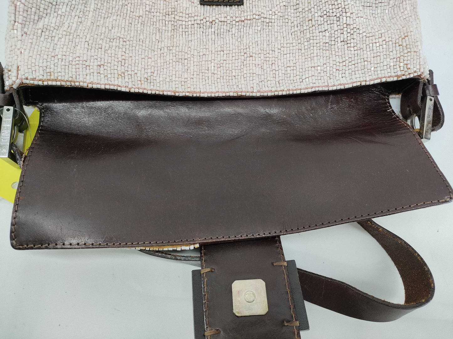 FENDI Mamma Beaded Bijou Mamma Bucket Handbag