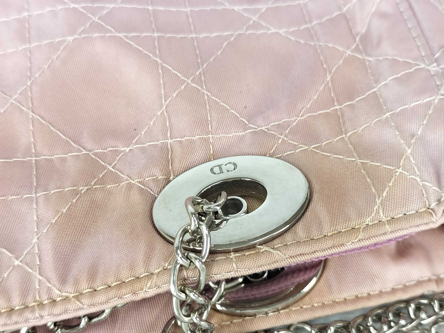 Dior Cannage Pink Handbag