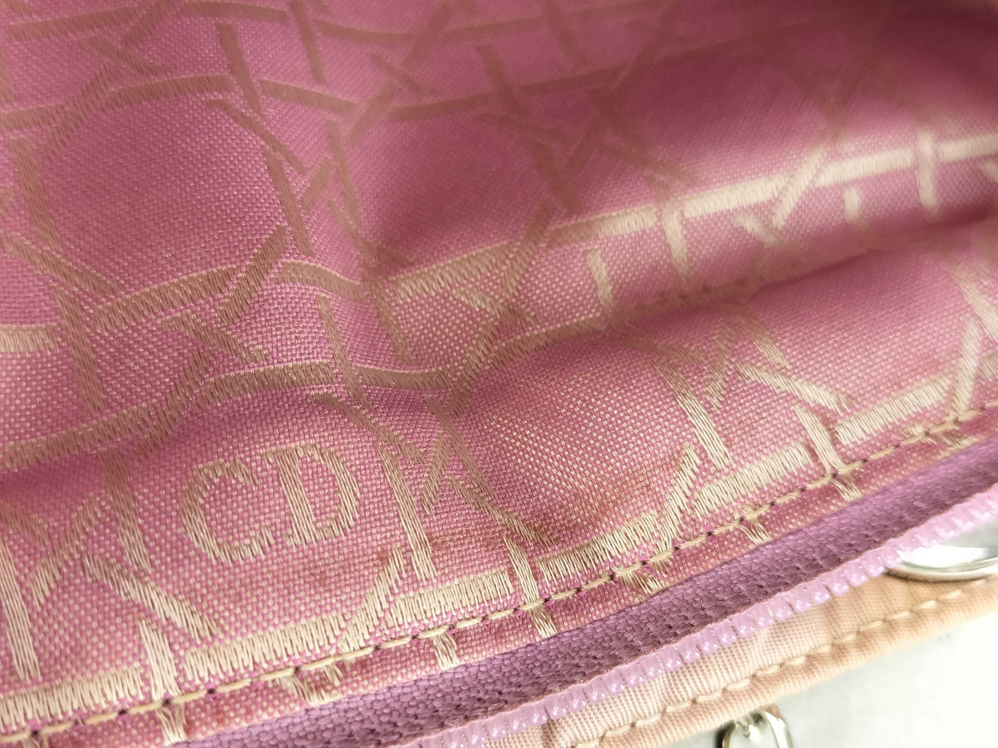 Dior Cannage Pink Handbag