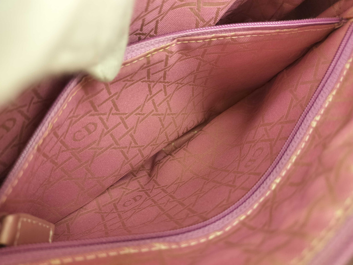 Dior Cannage Pink Handbag