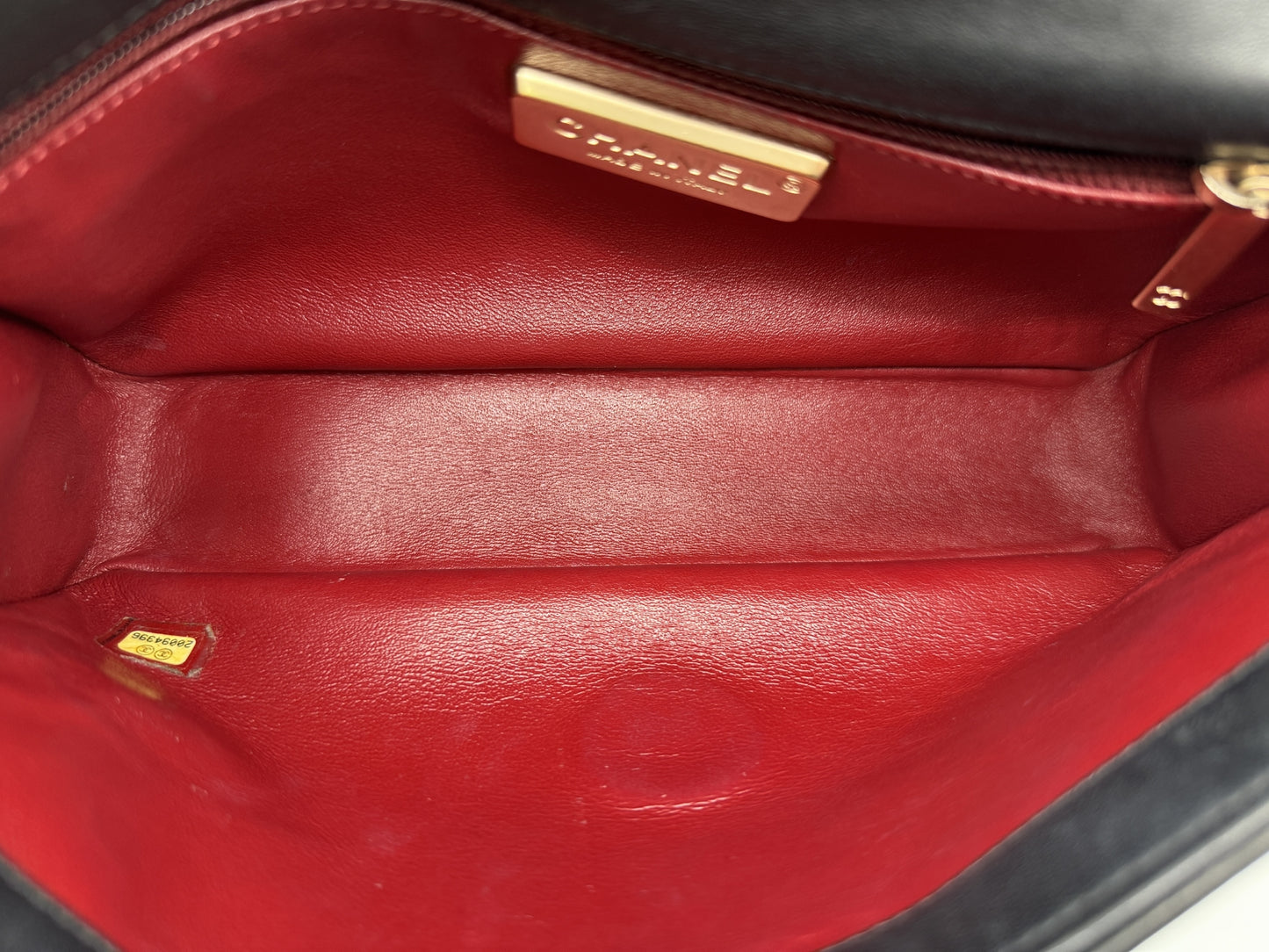 CHANEL Matelasse Chain Shoulder Bag, Lambskin, Westminster, 20s, with Warranty Seal, W24.5cm