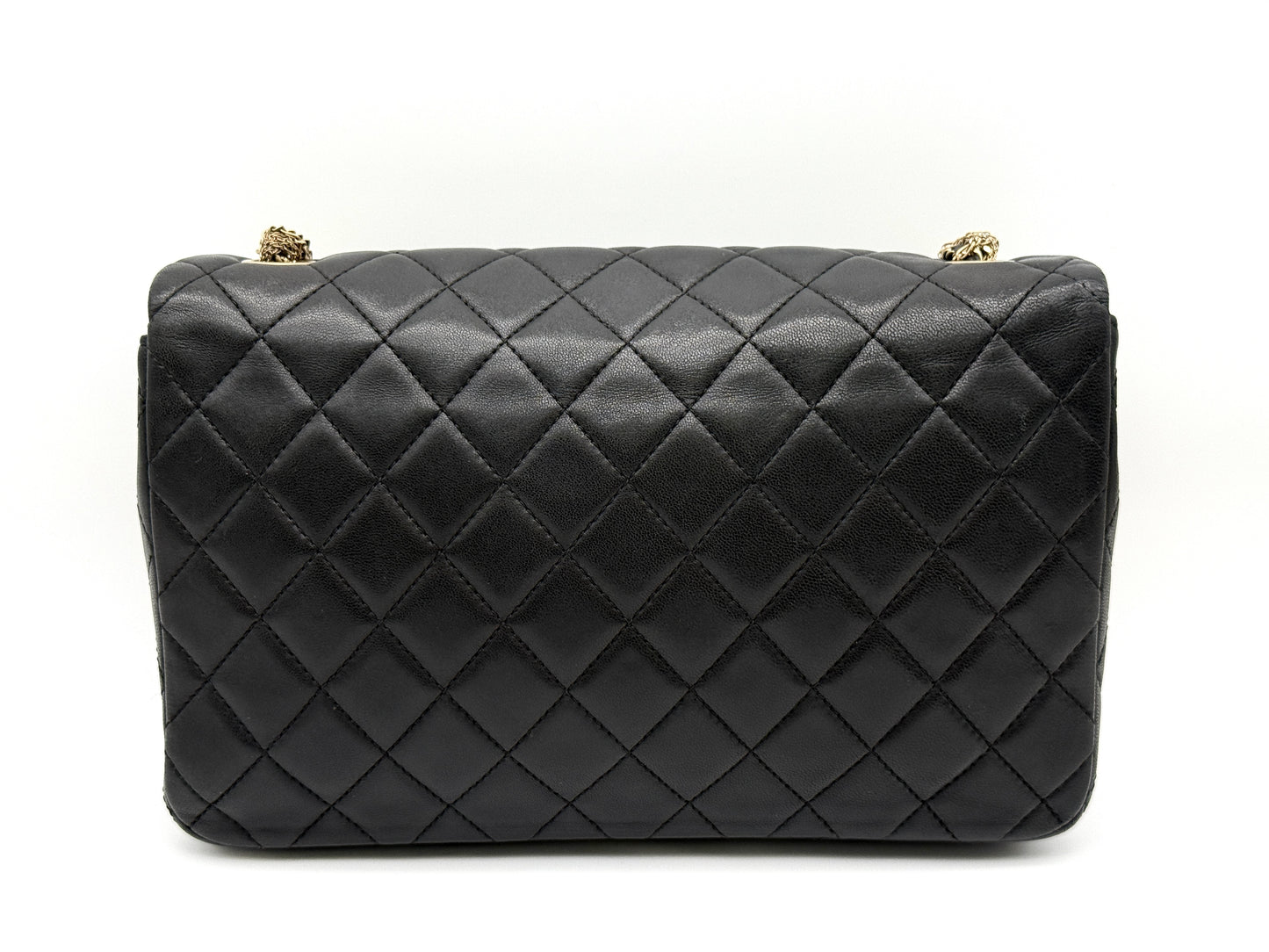 CHANEL Matelasse Chain Shoulder Bag, Lambskin, Westminster, 20s, with Warranty Seal, W24.5cm