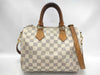 LOUIS VUITTON LV Damier Azur Speedy Bandouliere 25 Handbag