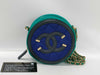CHANEL CC Filigree Canvas Round Mini Shoulder Bag, Two-Tone