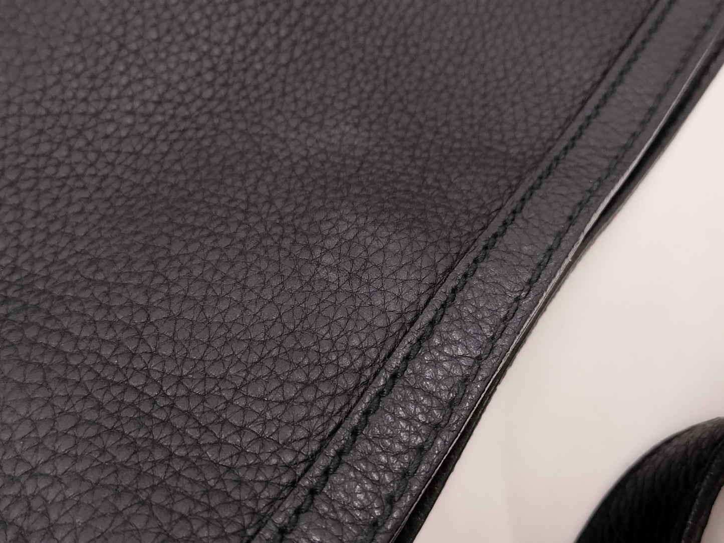 GUCCI Bamboo Leather 2-Way Bag Black 282315 Bag