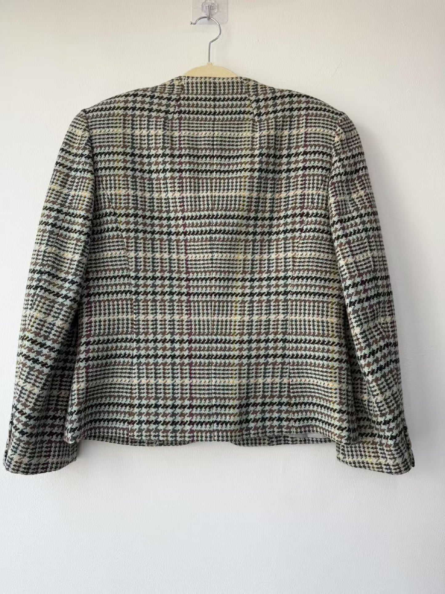 Burberry London Classic Check Wool Suit 7 Other Apparel