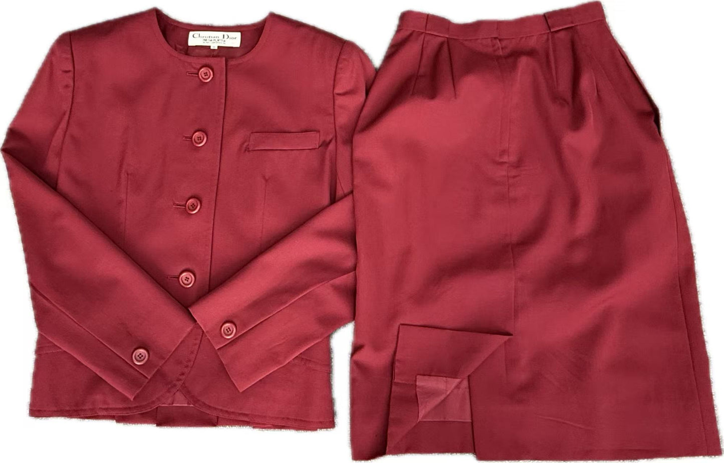 Dior Christian Dior Burgundy Boutique Set 11 Other Apparel
