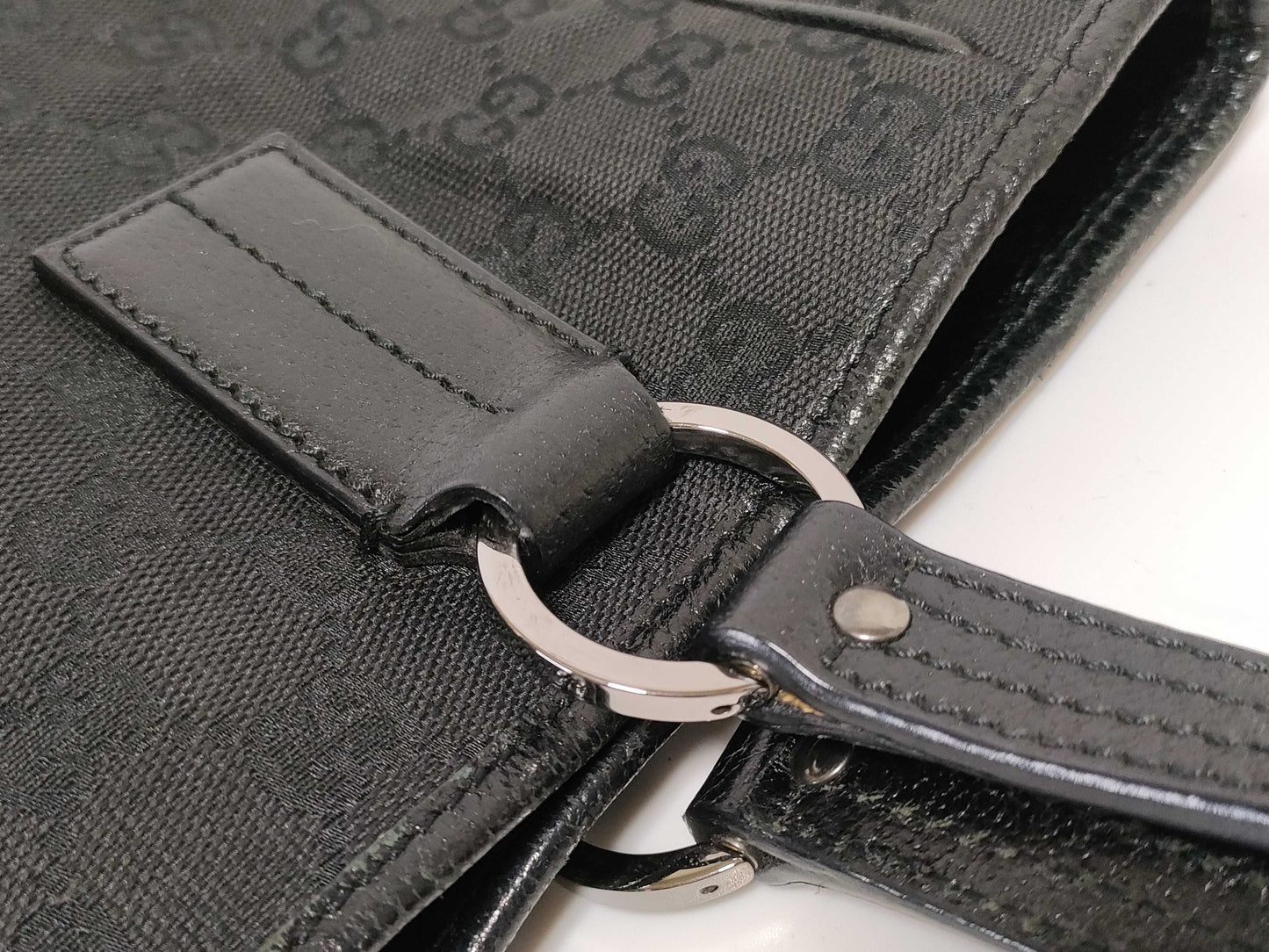 GUCCI GG Canvas GUCCI Gucci Tote Bag Canvas Tote Bag