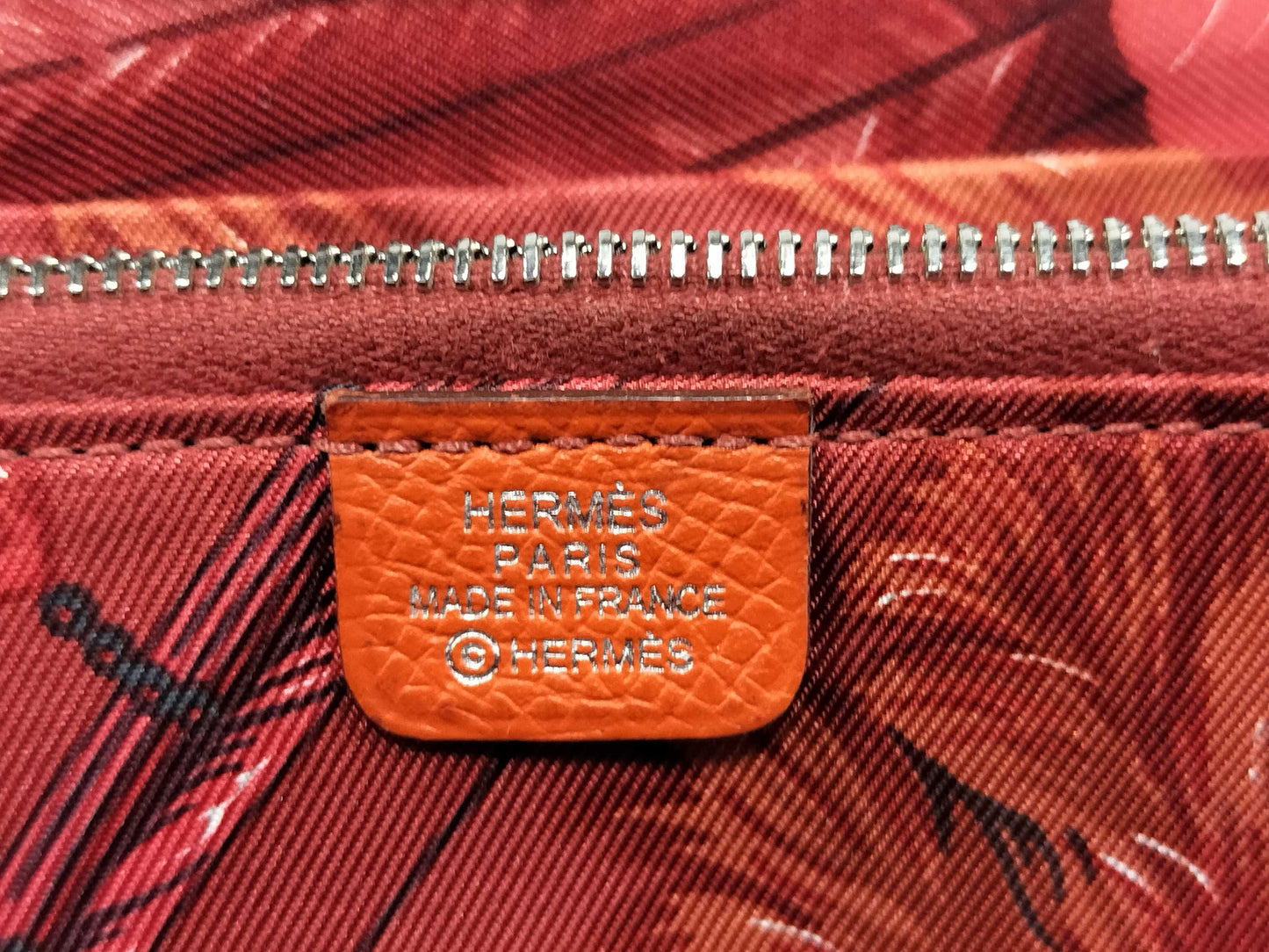 HERMES Azap Hermes Azap Silk Long Wallet