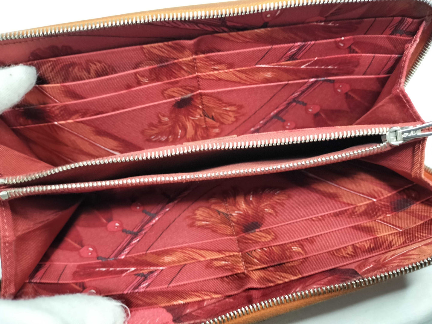 HERMES Azap Hermes Azap Silk Long Wallet