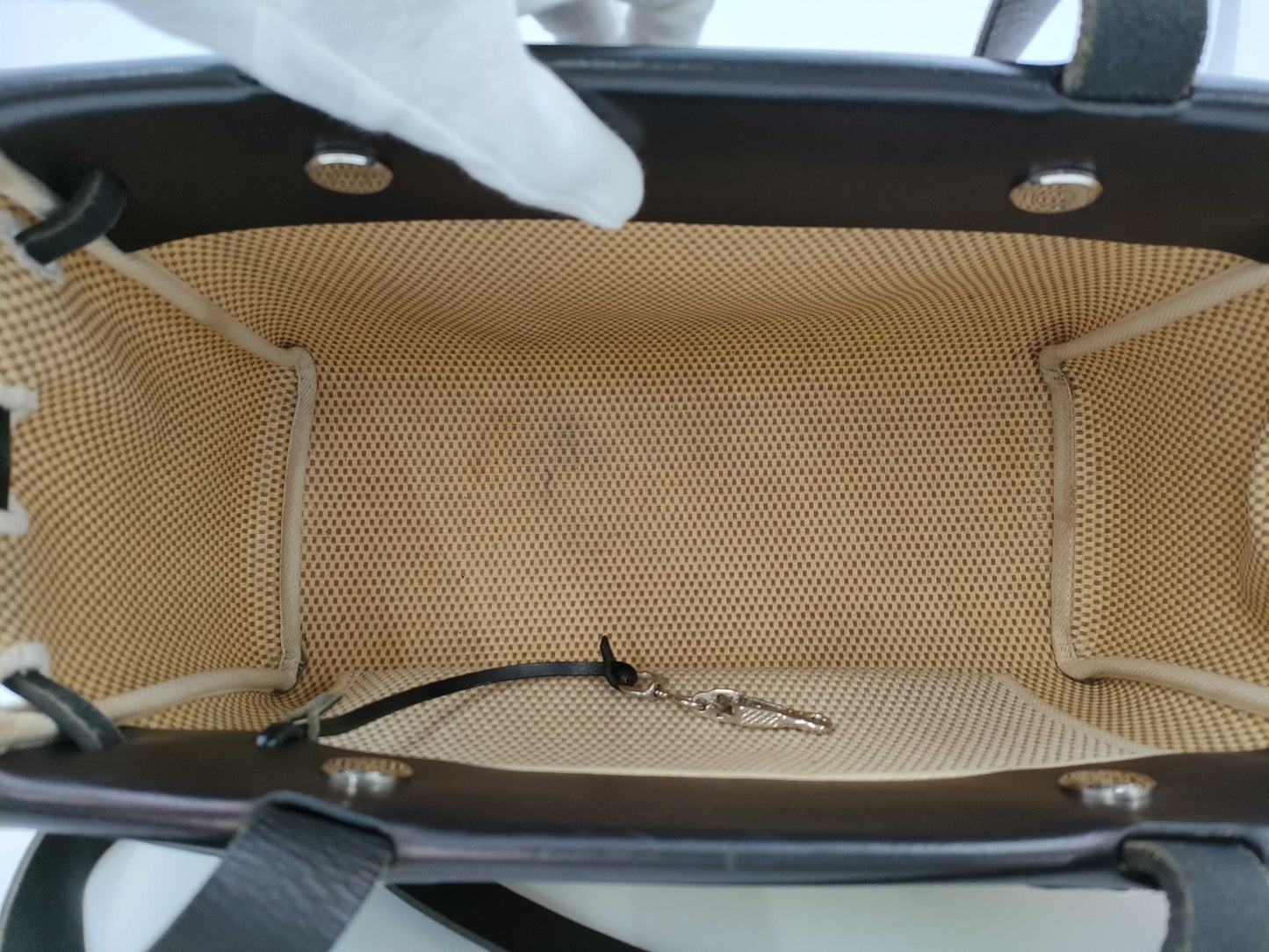 HERMES Airbag Cabas PM Tote Bag with Spare Bag