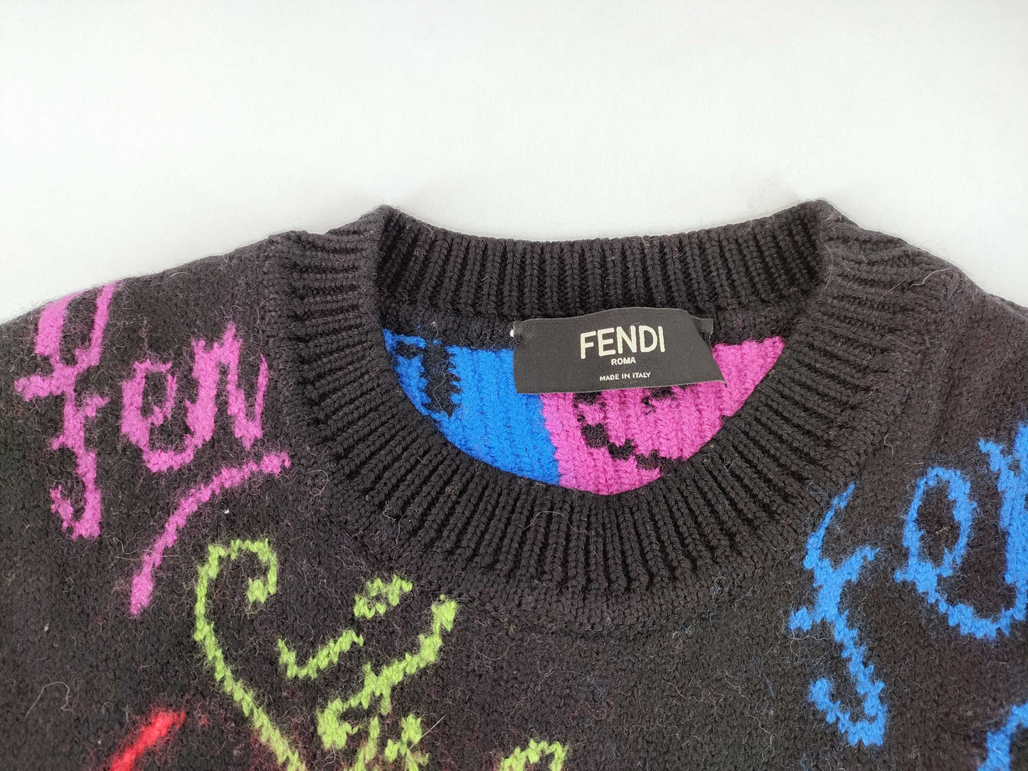 FENDI FENDI Knit sweater size 48 wool FZY463 worn by Ryuji Imaichi