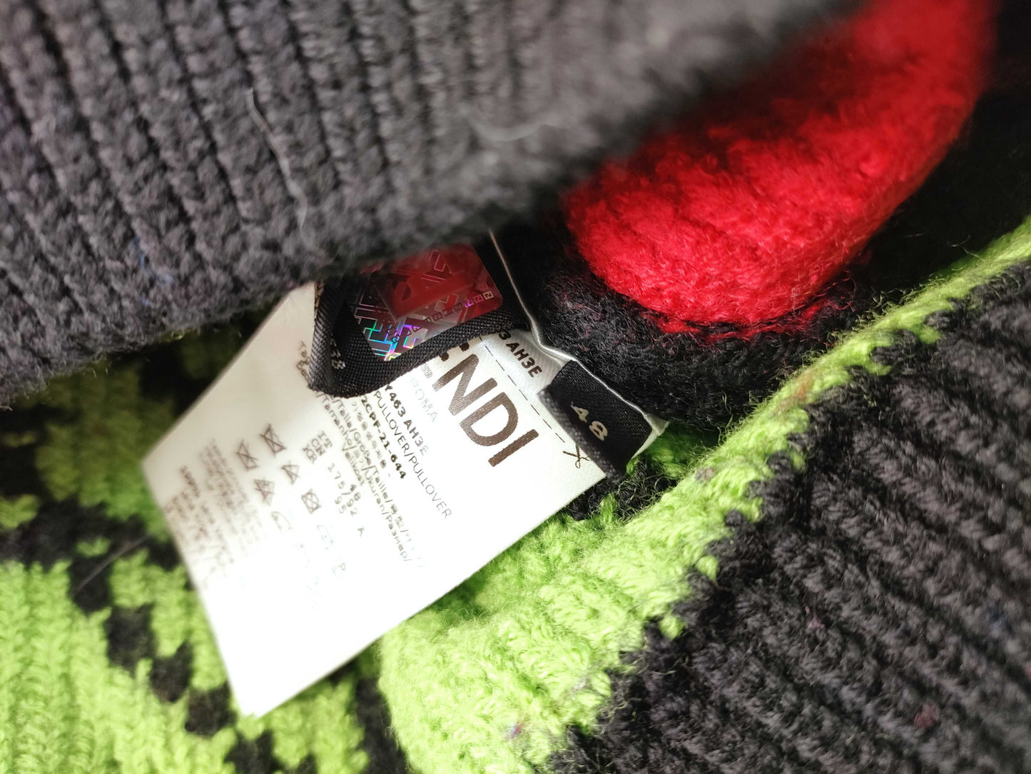 FENDI FENDI Knit sweater size 48 wool FZY463 worn by Ryuji Imaichi