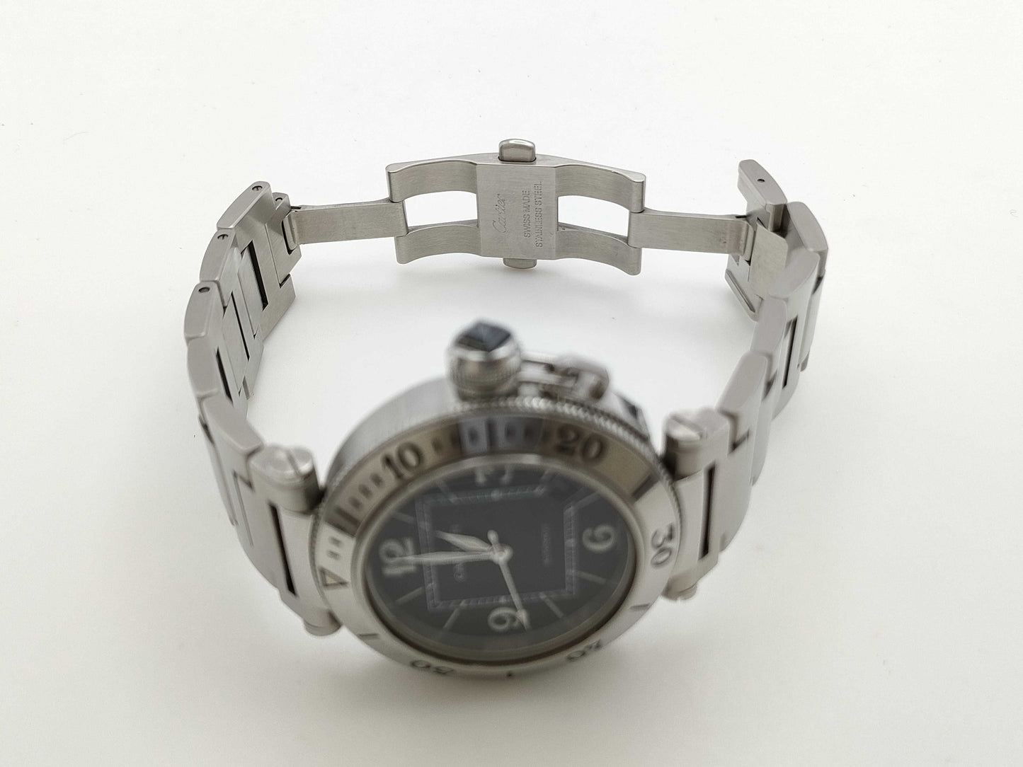 Cartier Pasha C-Timer 2790 488571QX Black Dial Automatic Men's Watch