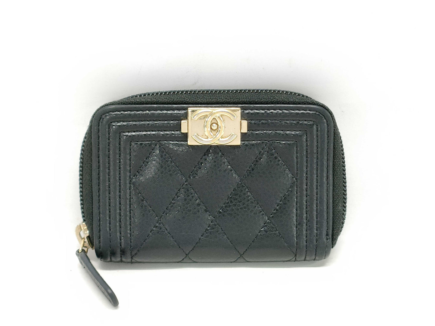 CHANEL CHANEL Boy Chanel Card Case Coin Case Coin Case