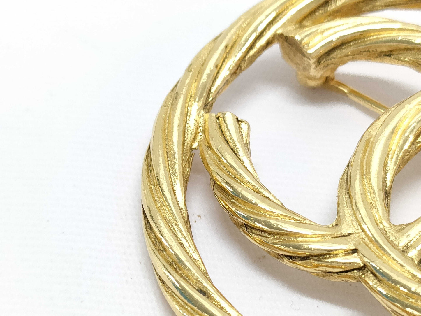 CHANEL CHANEL Coco Mark Brooch Brooch