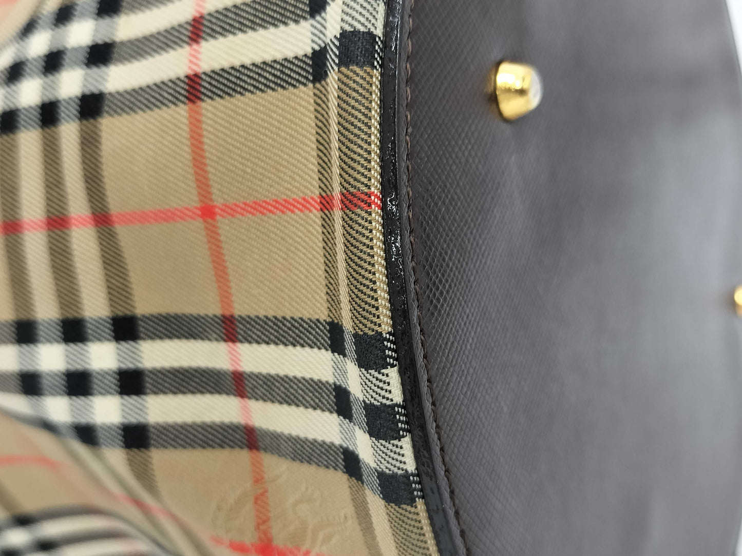 BURBERRY Burberry handbag, cylindrical handbag