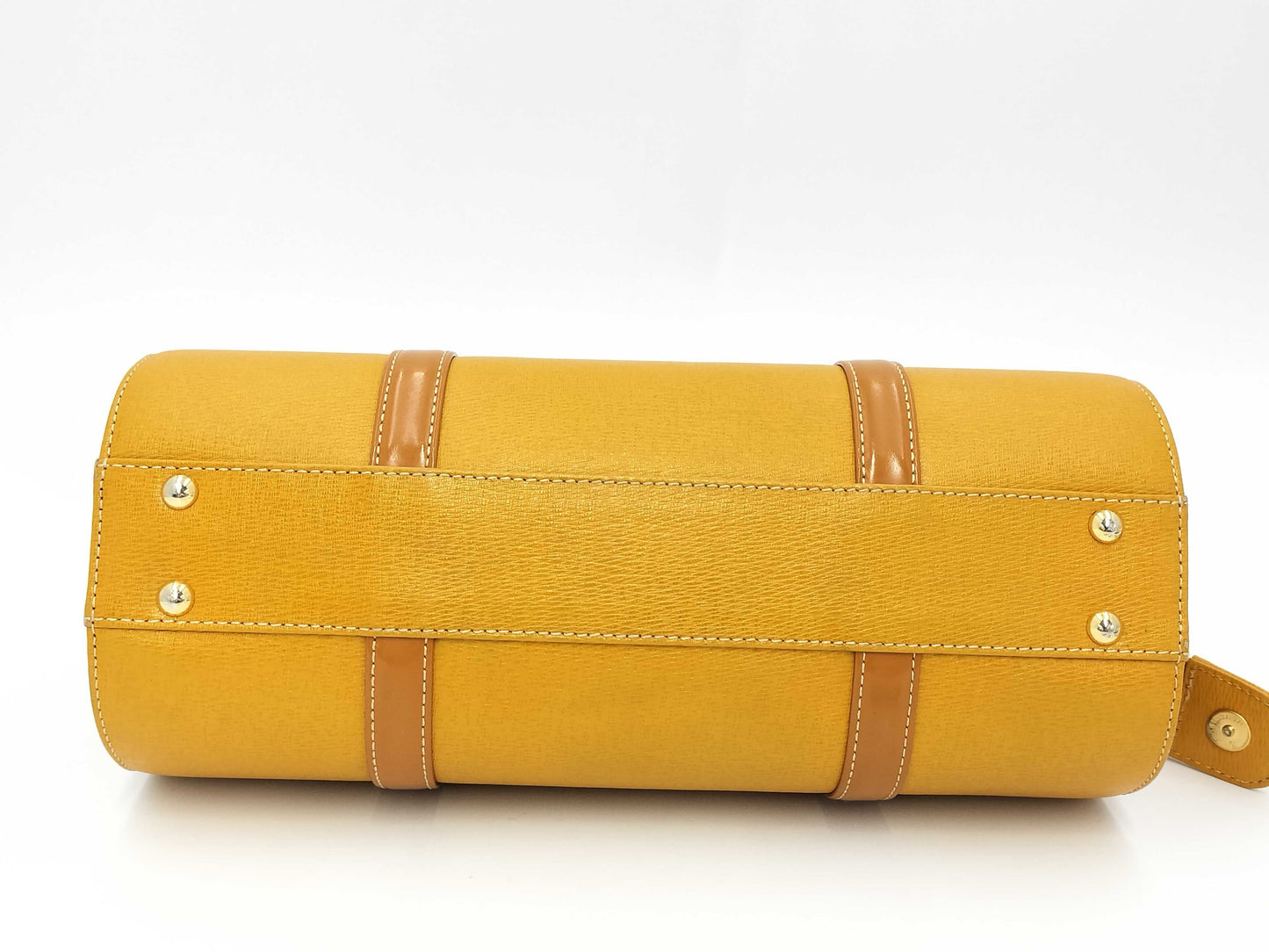 BURBERRY Yellow Handbag