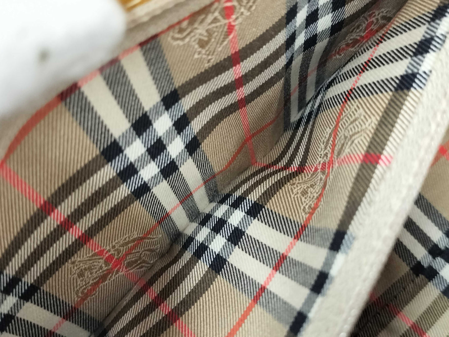 BURBERRY Yellow Handbag