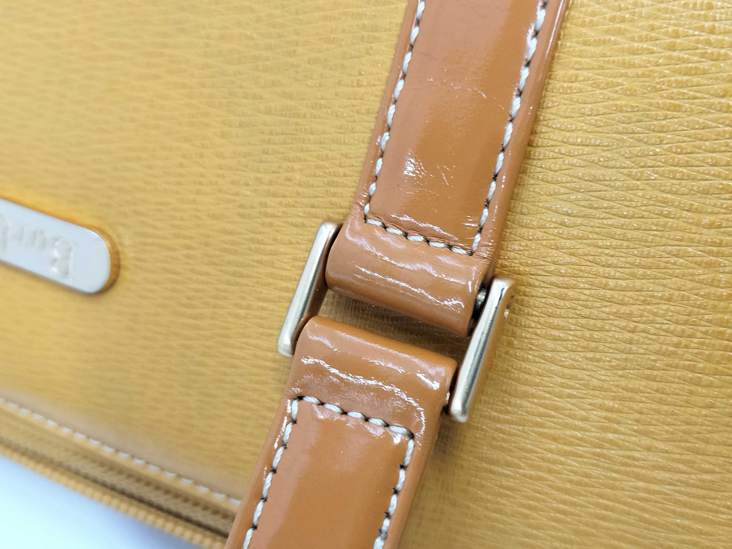 BURBERRY Yellow Handbag