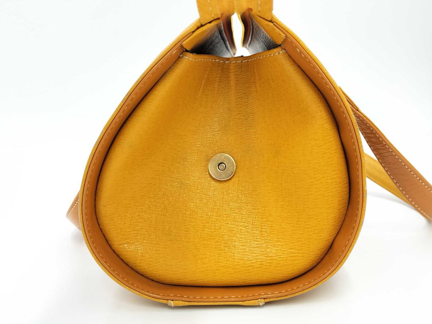 BURBERRY Yellow Handbag