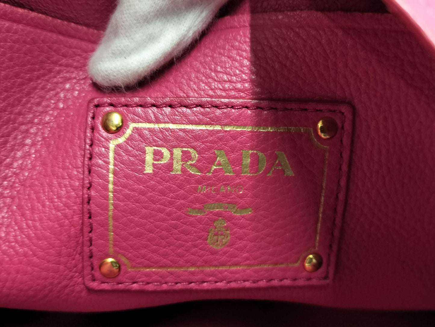 PRADA Prada Tote Bag Pink Tote Bag