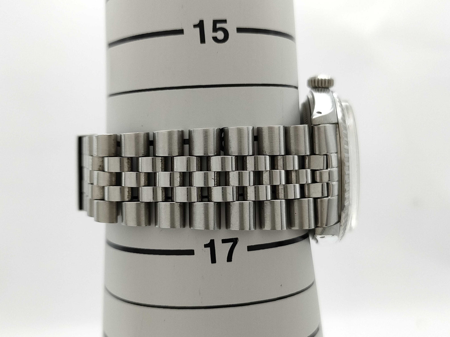 ROLEX Datejust 1603 3088788 Mosaic Silver Dial Boys' Watch