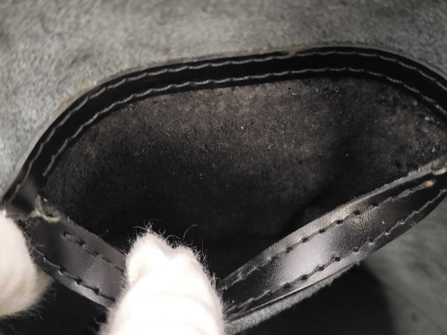LOUIS VUITTON LV bag black bag